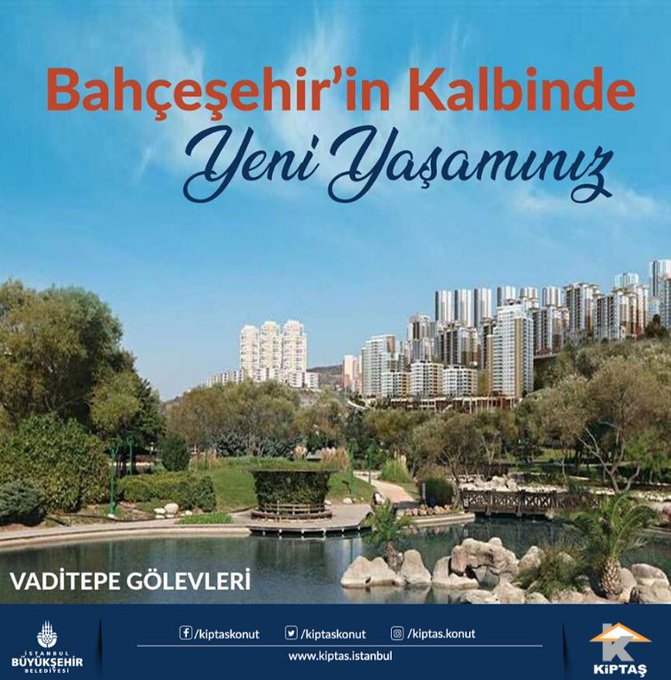 KİPTAŞ BAŞAKŞEHİR VADİTEPE 3000KONUT