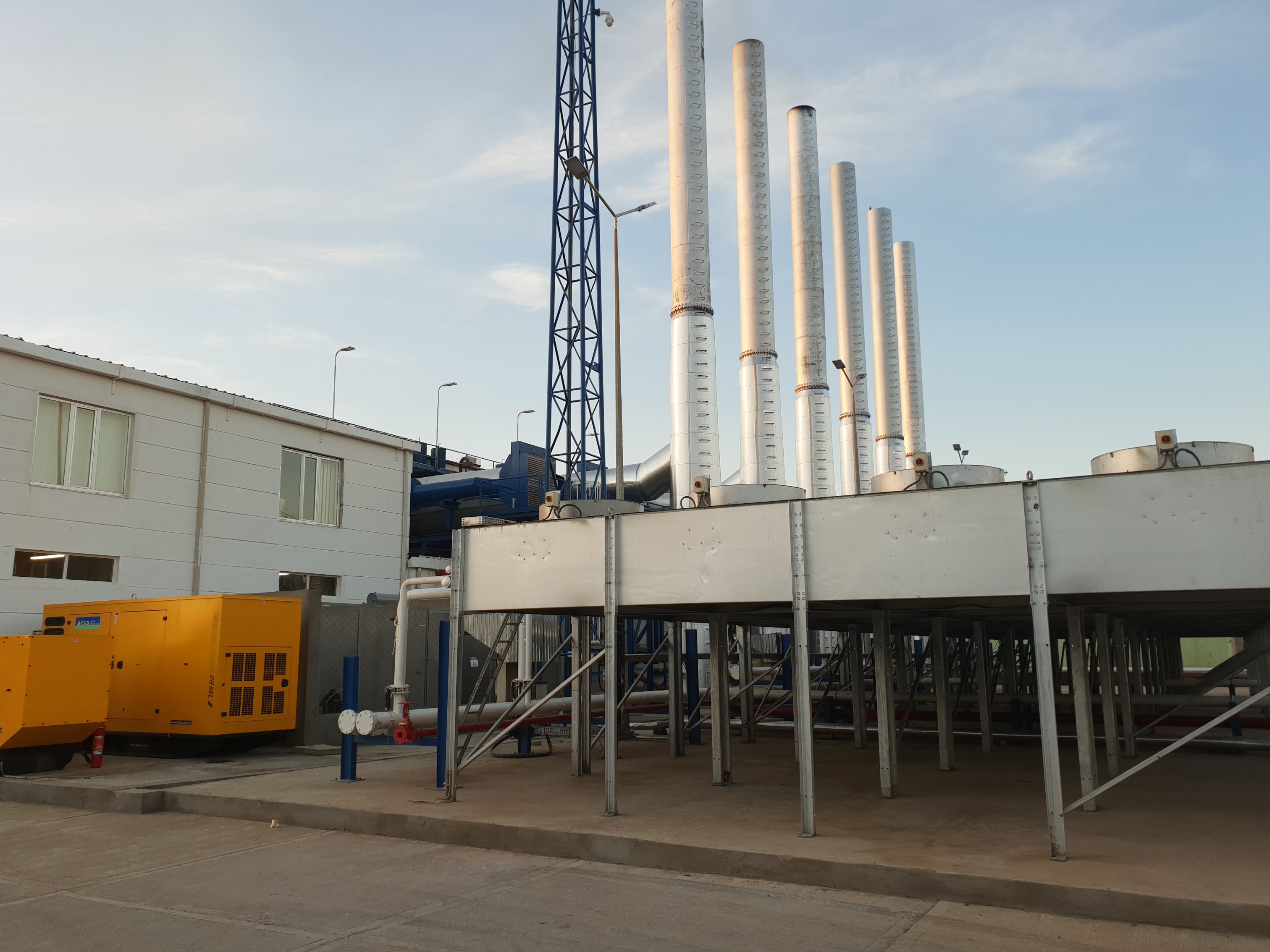 KONİ İNŞAAT SUDAN NYALA WARTSİLA POWERPLANT 