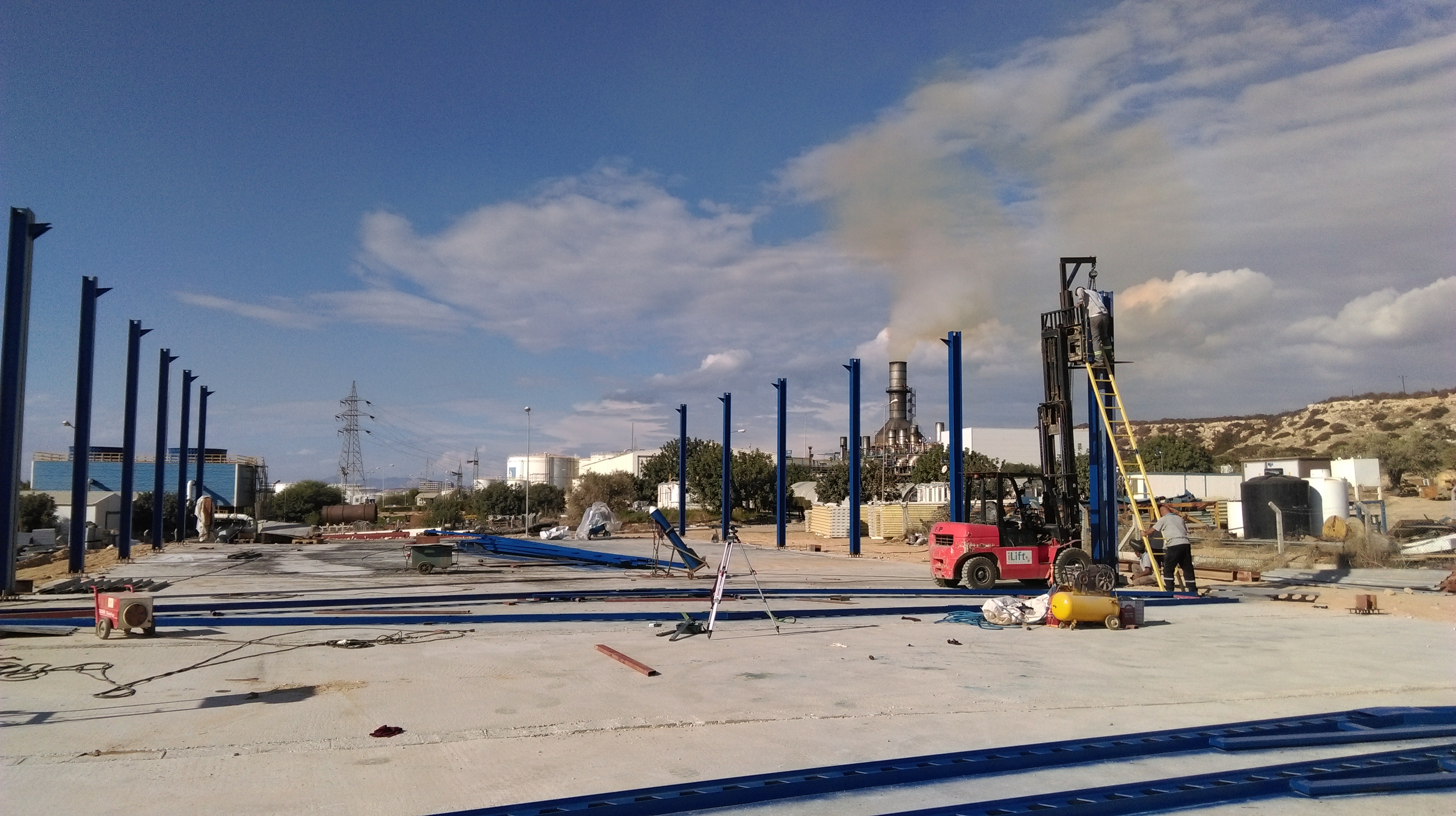 AKSA  ENERJİ WARTSİLA POWERPLANT KIBRIS ENERJİ SANTRALİ YAPIM İŞLERİ