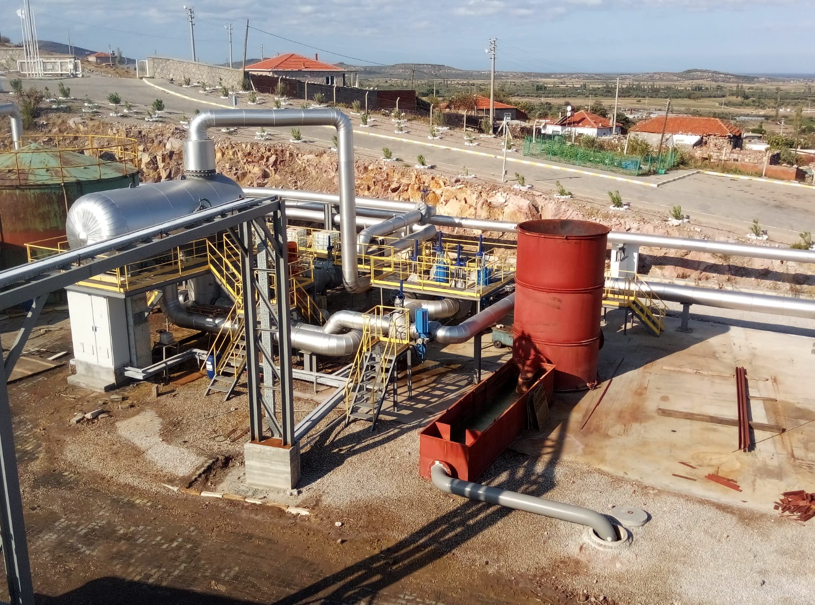 ENDA ENERJİ AŞ TUZLA  JES YENİ KUYU MEKANİK MONTAJ VE BORULAMA İŞLERİ